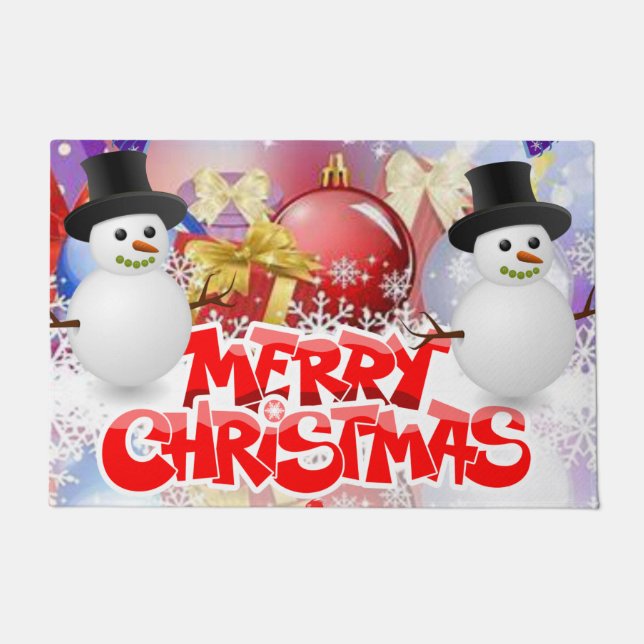 Tapete de Natal, Feliz Natal (Frente)