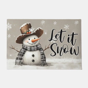 Tapete de Natal Let It Snow – Boas-vindas Festivas