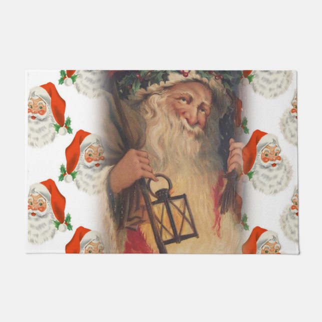 Tapete de Natal, Papai Noel (Frente)