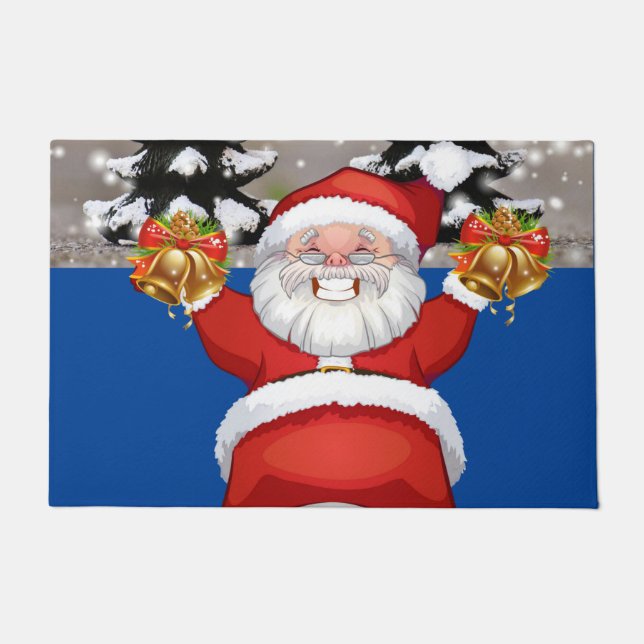 Tapete de Natal, Papai Noel (Frente)
