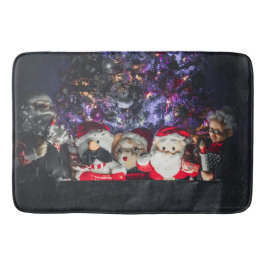 tapete de Natal para banheiro