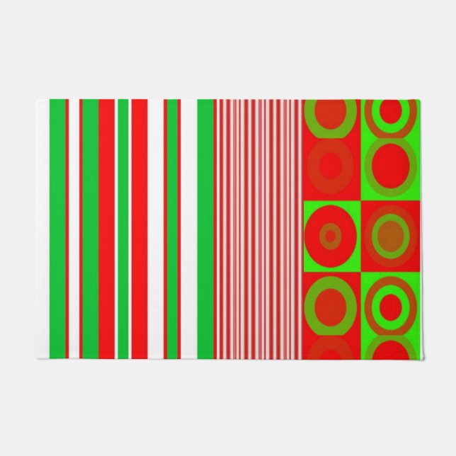 Tapete de Natal para Porta (Frente)