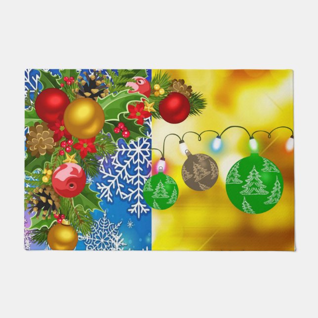 Tapete de Natal para Porta (Frente)