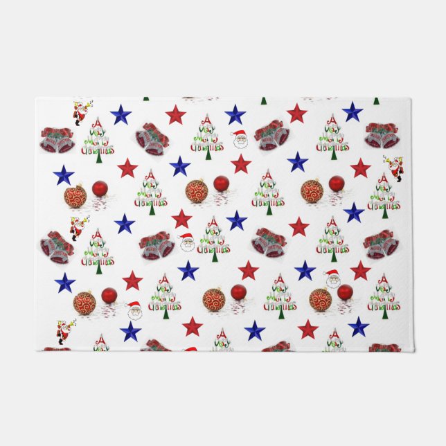 Tapete de Natal para Porta (Frente)