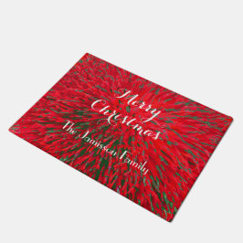 Tapete de Natal Personalizado com Nome Tapete de E