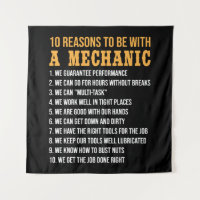 10 Motivos para se dispor de um mecânico engraçado