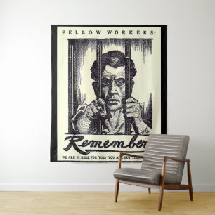 Tapete De Parede 1917 trabalhadores companheiros recordam!