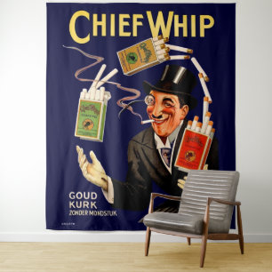 Tapete De Parede 1920 Chefe de cigarros