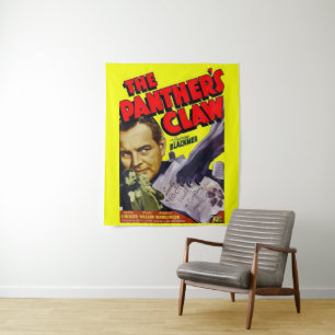 Tapete De Parede 1942 O poster do filme Panther's Claw