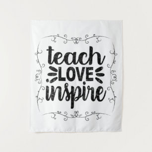 Tapete De Parede 1- Ensinar Camisa De Amor, Professor De Vintage Re