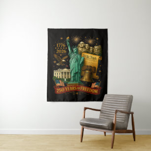 Tapete De Parede 250 Anos de Liberdade Americana