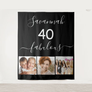 Tapete De Parede 40 fabulosa colagem de fotos pretas