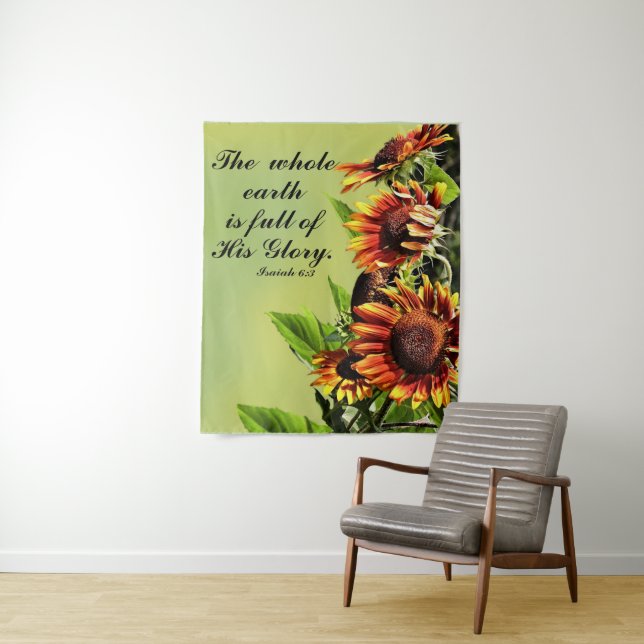 Tapete De Parede 6:3 de Isaiah com a fotografia dos girassóis (In Situ)