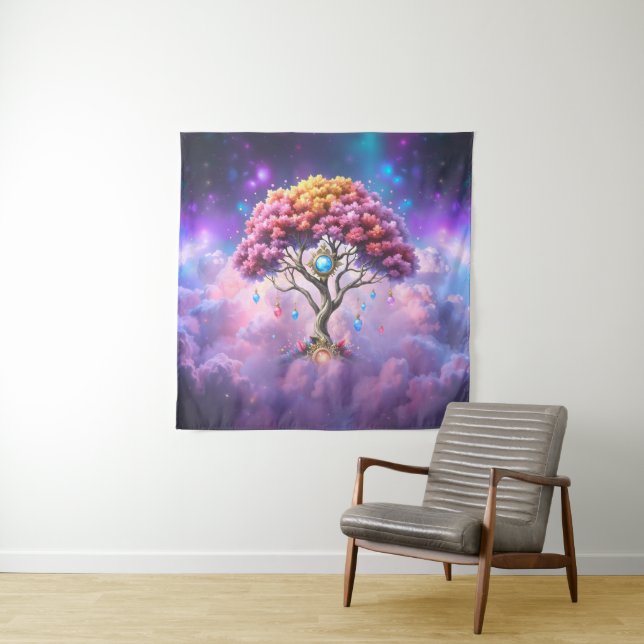 Tapete De Parede A Árvore Celestial do Devir. (In Situ)