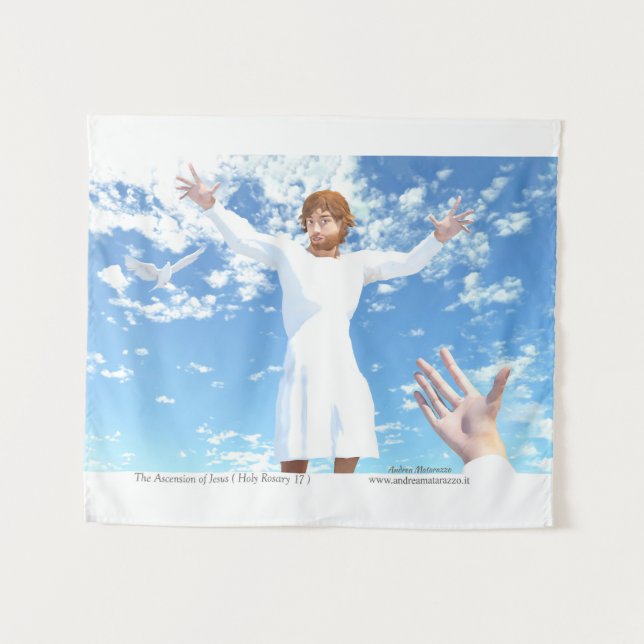Tapete De Parede A Ascensão de Jesus (Frente (Horizontal))