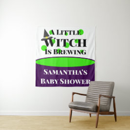 Tapete De Parede A Bruxa Pequena está criando Chá de fraldas de Hal