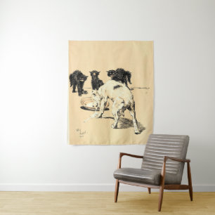 Tapete De Parede A Dog Day Pl 03 (1902) Cecil Charles Windsor