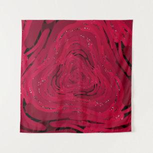 Tapete De Parede A hand drawing pattern made of red gradient with g