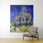 Tapete De Parede A Igreja em Auvers, Van Gogh<br><div class="desc">Vincent Willem van Gogh (30 de março de 1853 - 29 de julho de 1890) foi um pintor holandês impressionista poste que se encontra entre as figuras mais famosas e influentes da história da arte ocidental. Em pouco mais de uma década, criou cerca de 2.100 trabalhos de arte, incluindo cerca...</div>