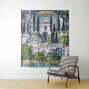 Tapete De Parede A Igreja em Cassone Gustav Klimt POSTER