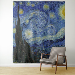 Tapete De Parede A Noite Estrelada de Van Gogh