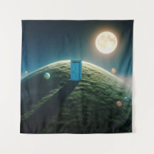 A porta debaixo da lua - Arte do Sonho Surreal