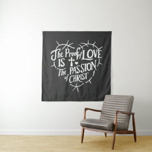 Tapete De Parede A Prova do Amor é a Paixão do Cristo