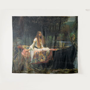 Tapete De Parede A Senhora de Shalott, por John William Waterhouse