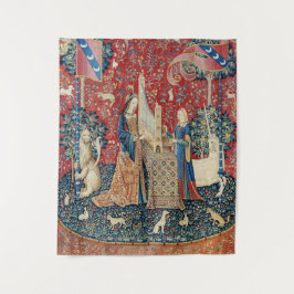 Tapete De Parede A Senhora e o Unicórnio, Audição