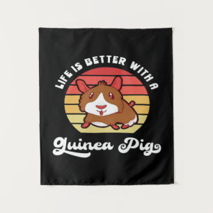 Tapete De Parede A Vida Do Sol É Melhor Com O Porco Da Guiné   An