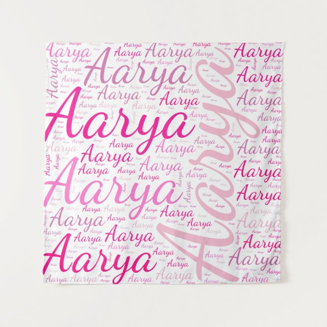 Tapete De Parede Aarya, Nomes Sem Fronteiras. (Frente)
