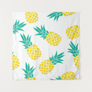 Tapete De Parede Abacaxis Exóticos: Delícia Amarela.