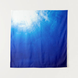 Tapete De Parede Abaixo do mergulho fundo azul