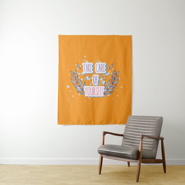 Tapete De Parede Abraça-se de Design Positivo (In Situ)