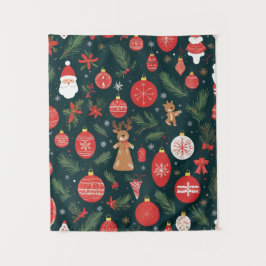 Tapete De Parede Abraçar o espírito de Natal, Feliz Natal