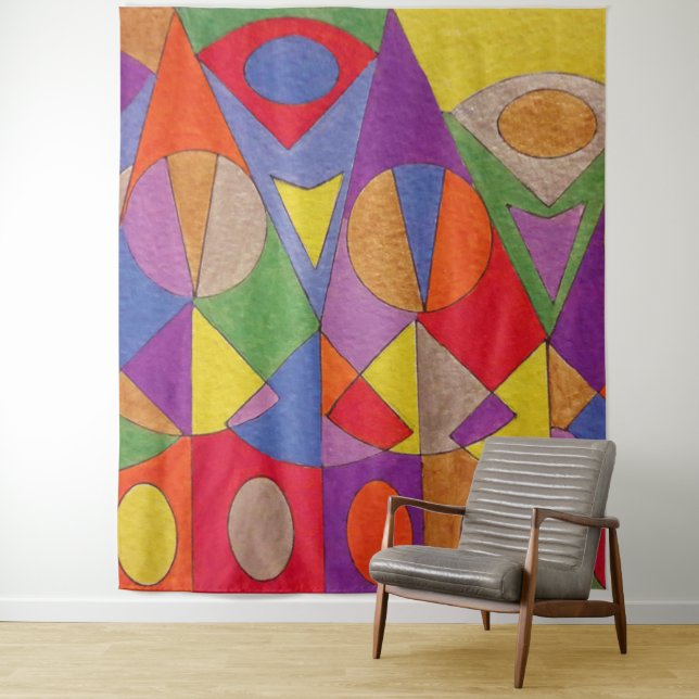 Tapete De Parede Abstrato acrílico 1 (In Situ)