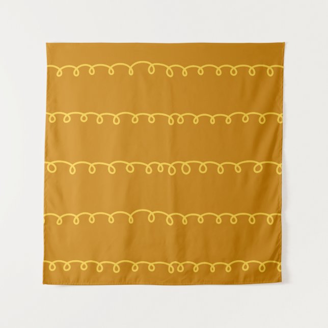 Tapete De Parede Abstrato Art: Modern Wrapping Design (Frente)