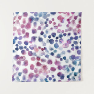 Tapete De Parede Abstrato bolinhas padrão sem costura em pastel