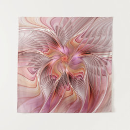 Tapete De Parede Abstrato Butterfly Fantasy Fractal Arte Colorida