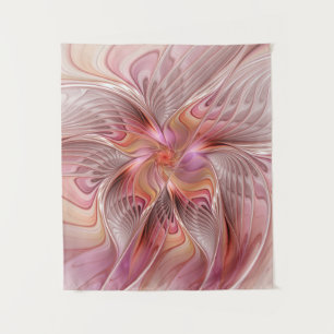 Tapete De Parede Abstrato Butterfly Fantasy Fractal Arte Colorida