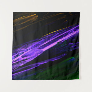 Tapete De Parede Abstrato criativo, verde e roxo, azul-neon