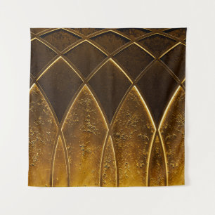 Tapete De Parede Abstrato elegante art deco geométrico ornamentado