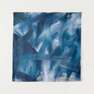 Tapete De Parede Abstrato, paisagem de pintura moderna. Arte da noi