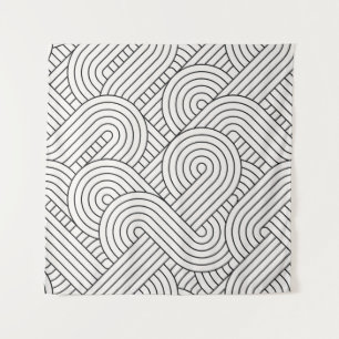 Tapete De Parede Abstrato Trendência: Círculos Coloridos Sem Vista