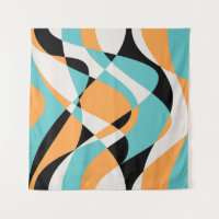 Abstrato Waves - Design sem costura padrão