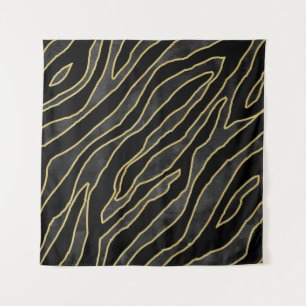 Tapete De Parede Abstrato zebra listrada. Ilustração de impressã