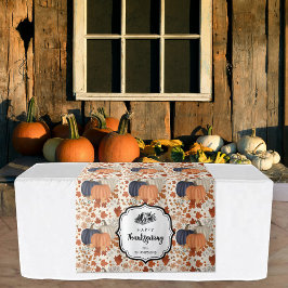 Tapete De Parede Ação de Graças Rustic Fall Autumn Pumpkin Wildflow