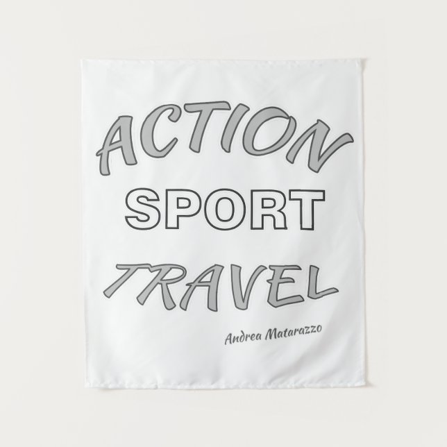 Tapete De Parede Ação Esporte Viagem (Frente)