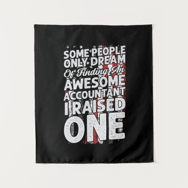 Tapete De Parede Accountant Gift | An Awesome Accountant (Frente)