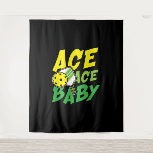 Tapete De Parede Ace ace baby para um jogador Pickleball